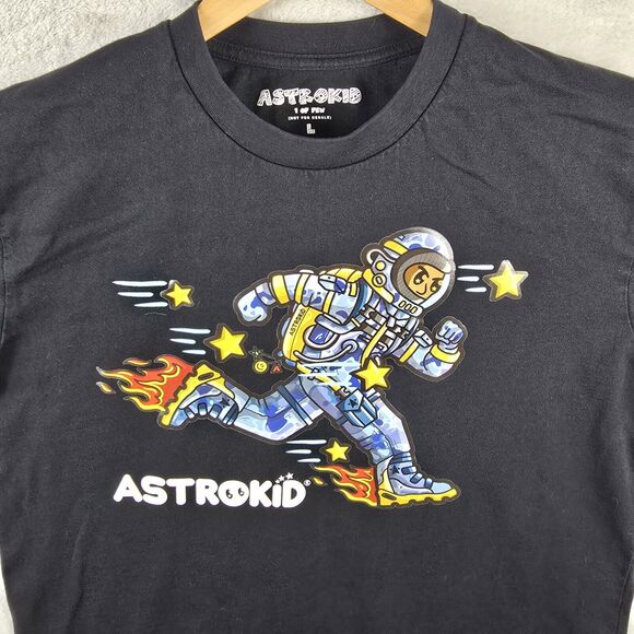 Rare Astrokid T-Shirt Large 1 OF FEW Streetwear Astro Kid Astronaut HTF - Picture 3 of 9